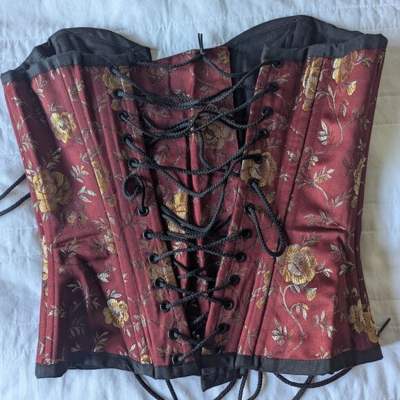 Renaissance Faire Overbust Corset - Pirate Style - Size Small - Picture 5 of 5
